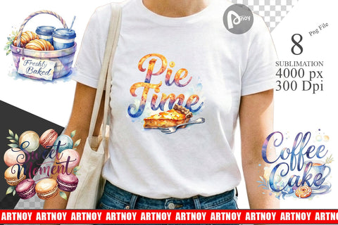 Sublimation Fall Bakery & Coffee Quotes Sublimation artnoy 