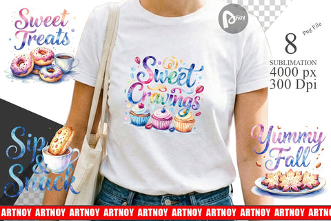 Sublimation Fall Bakery & Coffee Quotes Sublimation artnoy 