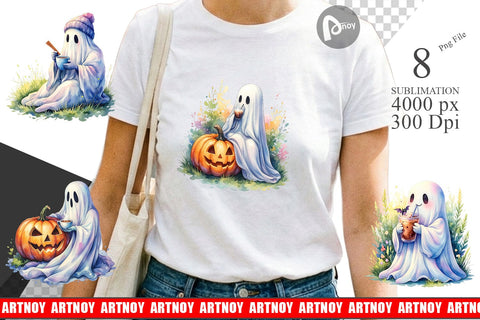 Sublimation Fall Pumpkin Spice Coffee Sublimation artnoy 