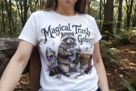 Sublimation Feral Raccoon Chaotic Whimsigoth Quote Sublimation artnoy 