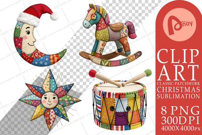 Sublimation Festive Handcrafted Patchwork Sublimation artnoy 