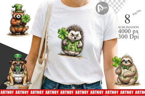 Sublimation Festive St Paddys Fauna Sublimation artnoy 