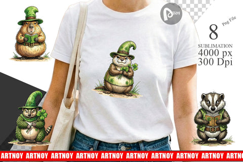 Sublimation Festive St Paddys Fauna Sublimation artnoy 