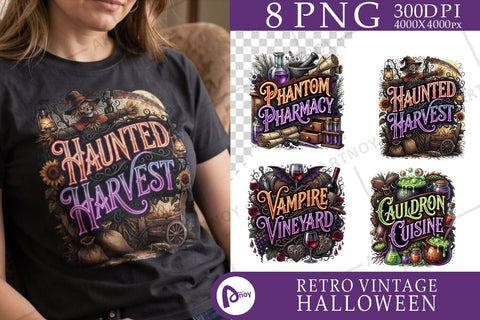 Sublimation Fierce Cosmic Spellbound Halloween Typography Sublimation artnoy 