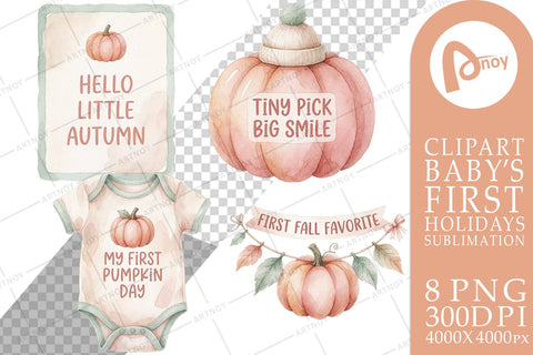 Sublimation First Pumpkin Patch Baby Milestones Sublimation artnoy 