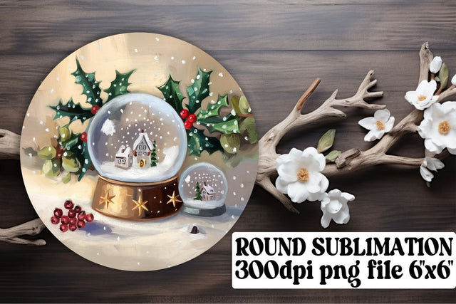 sublimation-friendly! , High-quality circle PNGs for trendy keychains, Christmas Sublimation afrosvg 