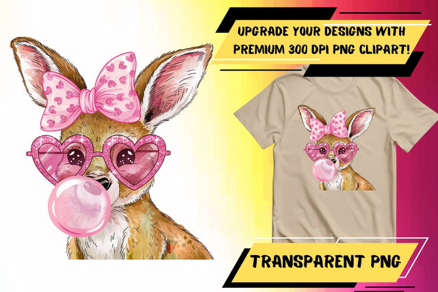 Sublimation-friendly PNG, for creative designs , Cute Easter Sublimation HoodArtCraft 