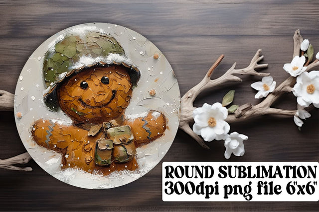 sublimation-friendly! , Unique circle PNGs for custom keychains, Christmas Sublimation afrosvg 