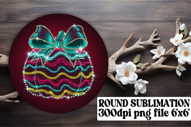 sublimation-friendly! , Unique circle PNGs for custom keychains, Neon Fall Sublimation afrosvg 