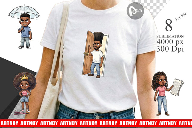 Sublimation Funny Natural Hair Humor Sublimation artnoy 