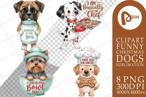 Sublimation Gingerbread Kitchen Cookie Dogs Sublimation artnoy 