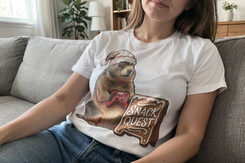 Sublimation Gingerbread PC Café Gamer Pals Sublimation artnoy 