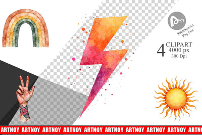 Sublimation Groovy Boho Mama Sublimation artnoy 