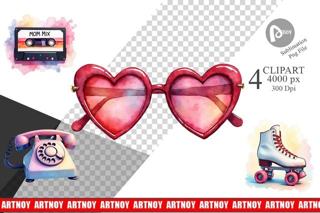 Sublimation Groovy Retro Mom Sublimation artnoy 