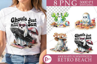 Sublimation Grumpy Annoyed Beach Ghoul Holiday Sublimation artnoy 