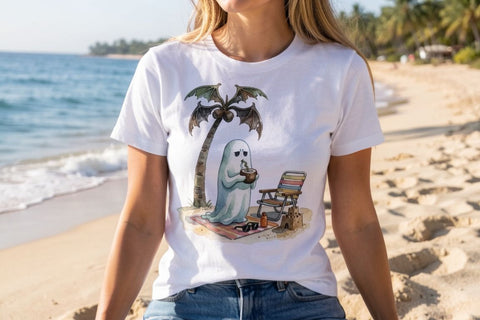 Sublimation Grumpy Annoyed Beach Ghoul Holiday Sublimation artnoy 