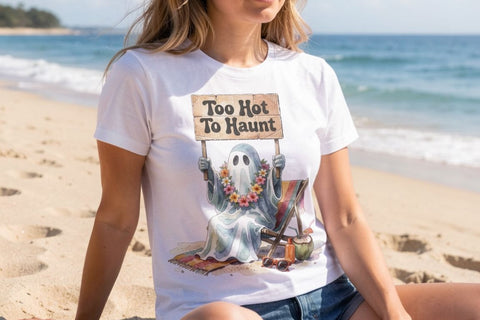 Sublimation Grumpy Annoyed Beach Ghoul Holiday Sublimation artnoy 