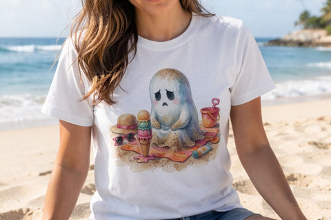 Sublimation Grumpy Annoyed Beach Ghoul Holiday Sublimation artnoy 