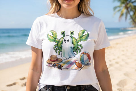 Sublimation Grumpy Annoyed Beach Ghoul Holiday Sublimation artnoy 