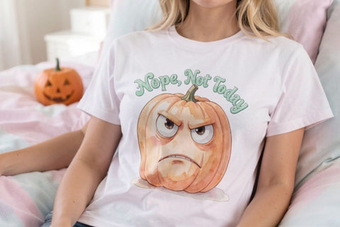 Sublimation Grumpy Anti-Social Halloween Quote Sublimation artnoy 