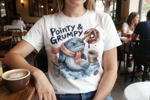 Sublimation Grumpy Arctic Coffee Brew Crew Quote Sublimation artnoy 