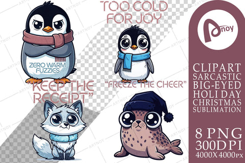 Sublimation Grumpy Arctic Crew Holiday Quotes Sublimation artnoy 