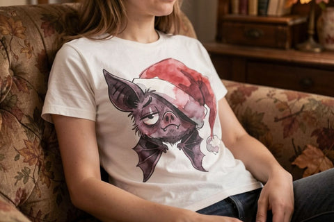 Sublimation Grumpy Comical Krampus Winter Monsters Sublimation artnoy 