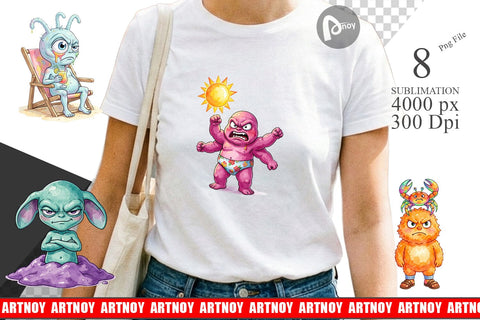 Sublimation Grumpy Cosmic Vacation Sublimation artnoy 