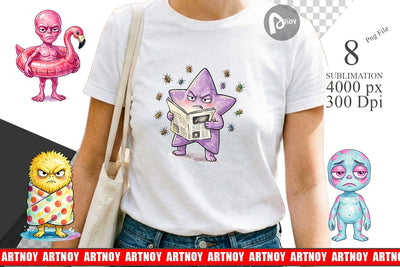 Sublimation Grumpy Cosmic Vacation Sublimation artnoy 