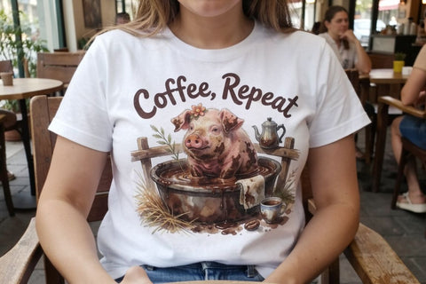 Sublimation Grumpy Farmhouse Morning Coffee Club Quote Sublimation artnoy 