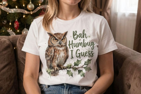 Sublimation Grumpy Forest Christmas Burnout Watercolor SVG artnoy 