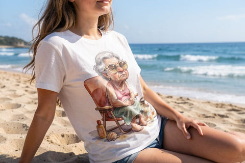 Sublimation Grumpy Out-of-Patience Summer Nana Sublimation artnoy 