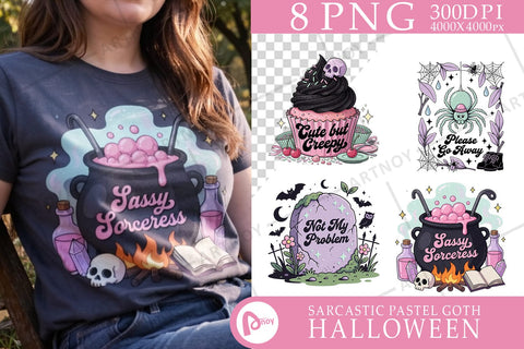 Sublimation Grumpy Pastel Goth Coffee Spirit Sublimation artnoy 