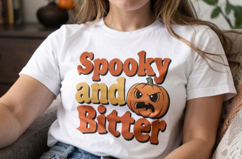 Sublimation Grumpy Pumpkin Vibe Retro Halloween SVG artnoy 