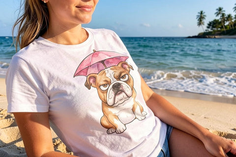 Sublimation Grumpy Summer Pet Watercolor Sublimation artnoy 