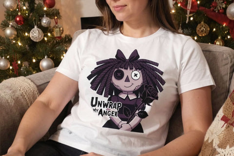 Sublimation Grumpy Victorian Toy Gothmas Quote Sublimation artnoy 