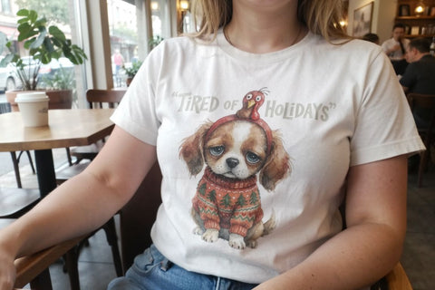 Sublimation Hallowthanksmas Exhausted Quotes Sublimation artnoy 