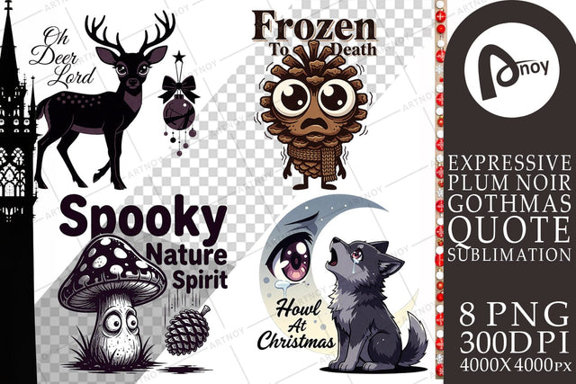 Sublimation Haunted Forest Melancholy Gothmas Sublimation artnoy 