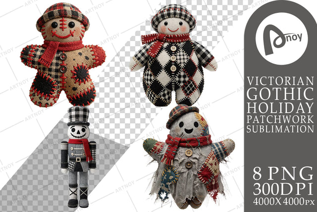Sublimation Haunted Macabre Toybox Dolls Sublimation artnoy 