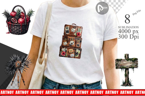 Sublimation Haunting Tropical Goth Vacation Sublimation artnoy 