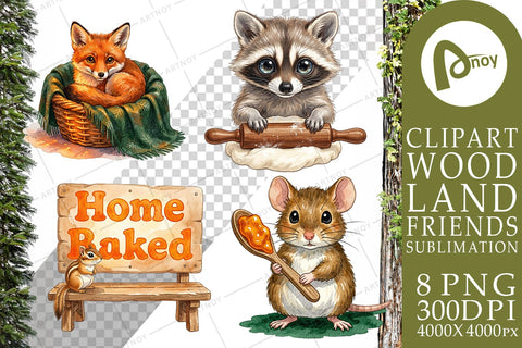 Sublimation Hearthfire Kitchen Animal Watercolor Sublimation artnoy 