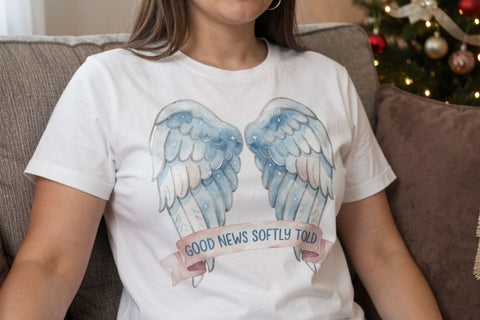 Sublimation Heavenly Choir Stars & Angel Mail Sublimation artnoy 