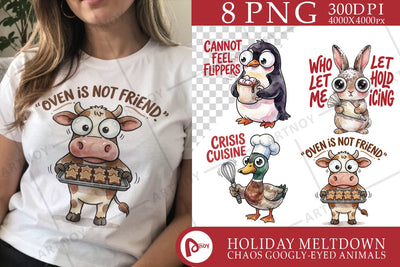 Sublimation Holiday Kitchen & Cookie Chaos Sublimation artnoy 