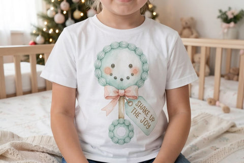 Sublimation Holiday Nursery Icons & Gentle Joy Notes Sublimation artnoy 