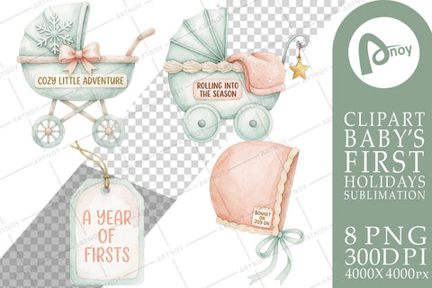Sublimation Holiday Nursery Icons & Gentle Joy Notes Sublimation artnoy 