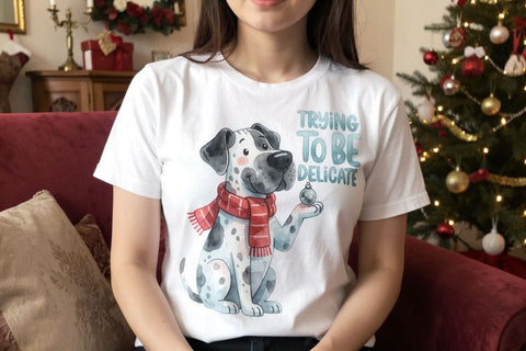Sublimation Holiday Reindeer Antler Zoomie Dogs Sublimation artnoy 
