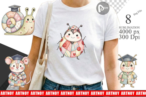 Sublimation Innocent Garden Graduate Patchwork Sublimation artnoy 