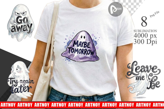 Sublimation Introverted Ghost Sarcastic Sublimation artnoy 