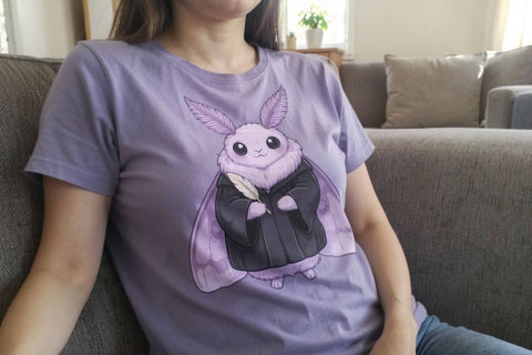 Sublimation Lavender Goth Library Academia Art Sublimation artnoy 