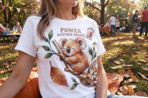 Sublimation Lazy Solarpunk Autumn Sloth Moods Quote Sublimation artnoy 